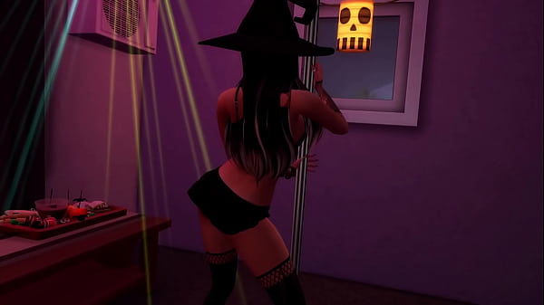 Jozie Dark Halloween Tease – Sims 4 Porn Video