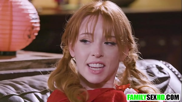 Pervy step dad bangs step daughter behind step mom’s back