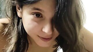 LaMenor gets deepthroat fucked with cumshot in her precious mouth