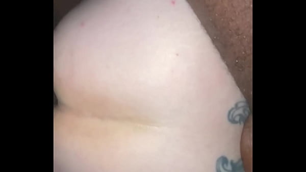 Halloween doggy style cream pie