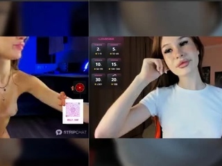 Sexy small titted brunette Judy C