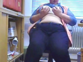 Big-Ass European Mom Teases in Her Office