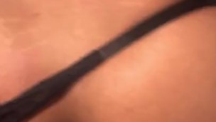 Slim thick Dominican taking BBC from the bk